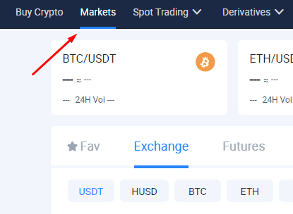 Purchase on markets