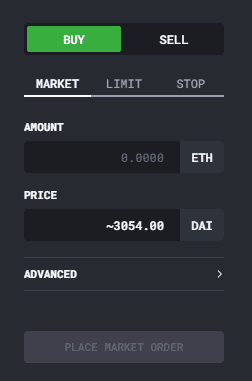 DYDX buy token